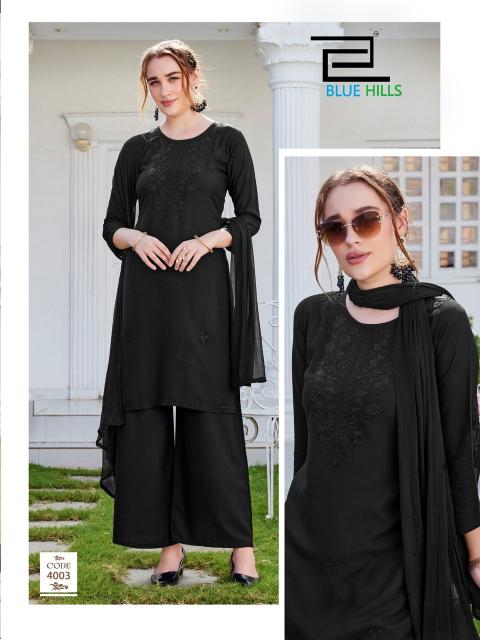 Blue hills hania kurti wholesale price surat